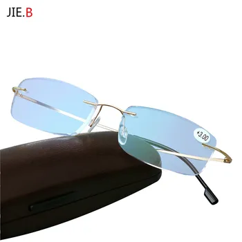 Presbyopia akiniai Lankstymo Šviesos Lanksti Atminties Titano Taškus Akiniai Skaitymui oculos de grau 1.0 1.5 2.0 2.5 3.0 3.5