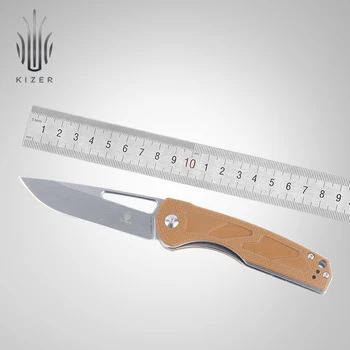 Kizer sulankstomas peiliukas V4004N1/N2 Yukon edc peilis 2020 naujų aukštos kokybės G10 rankena išgyvenimo priemonės
