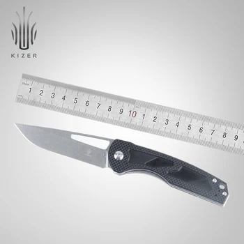 Kizer sulankstomas peiliukas V4004N1/N2 Yukon edc peilis 2020 naujų aukštos kokybės G10 rankena išgyvenimo priemonės