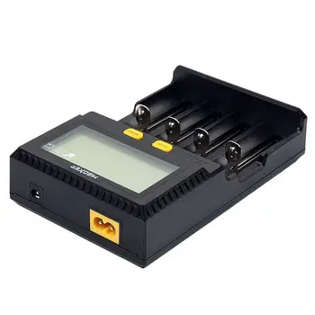 Originalus Miboxer C4 LCD Baterijų Kroviklis Li-ion/LiFePO4/Ni-MH/Ni-Cd 18650 14500 26650AAA4.2 3.7 1.2 1.5 V iškrovos funkcija