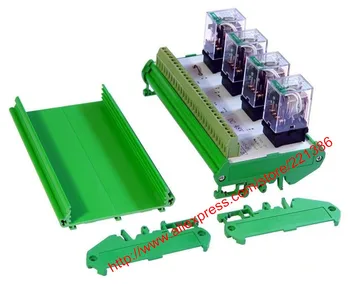 UM72 PCB ilgio diapazonas: 151-200 mm profilio konsolių bazės PCB būsto PCB DIN Bėgelio tvirtinimo adapteris