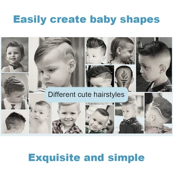 KONKA Kūdikio Plaukų Kirpimo mašinėlės, Ramioje Vaikų Plaukams Kirpti Įkrovimo Vandeniui Patikslinimo Kūdikiams, Vaikams, Kūdikiams, 0mm-12mm
