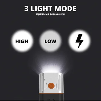 5200mAh Dviračių LED Lemputė 3* L2/T6 USB Įkrovimo Dviračio Šviesos MTB priekinis žibintas, kaip Galios Banko užpakalinis žibintas Saugos Dviračių Priedai