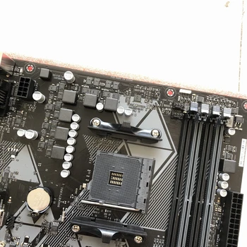 Darbastalio plokštė ASUS B450M-SVARBIAUSIAS AMD B450 AM4 DDR4 palaiko RYZEN CPU M-ATX AURA RGB NAUDOJAMAS mainboard PARDAVIMO