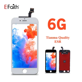 10 Vnt EFaith Tianma ESR Kokybės 4.7 Colių Ekranas LCD iPhone 6 