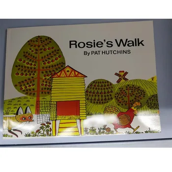Rosita Pėsčiomis Iki Pat Hutchins Švietimo anglų Paveikslėlį Mokymosi Knyga Kortelės Istorija Knyga Kūdikių Vaikams Dovanos Vaikams