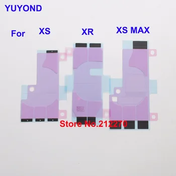 YUYOND 100vnt Originalus Naujas Akumuliatorius klijuojamas Lipdukas iPhone XR XS XS Max Baterija Klijų Juostelės Strip Didmeninėmis