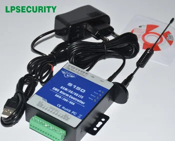 LPSECURITY GSM, 3G 4G RTU SMS Signalizacijos Valdiklis Pramonės DI RTU Stebėjimo Sistema-pastatytas kontrolierius S150