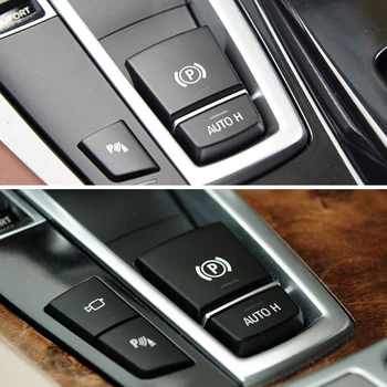 Automobilio rankinis Stabdis Elektroninė Mygtuką P Mygtuką Bžūp Dangtelį, Įstatykite Naują Seno Modelio BMW 5 ir 7 Serijos yra f01 F02 F07 F10 F11 F18 F30 2009-2018