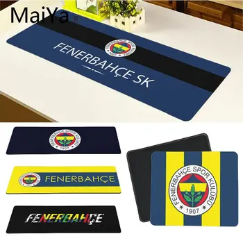 Maiya Aukščiausios Kokybės Turkija Fenerbahce SK Individualų nešiojamas Žaidimų pelės padas Nemokamas Pristatymas Didelis, Mouse Pad Klaviatūros Kilimėlis
