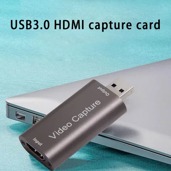 Vaizdo įrašymo Plokštę 1080P HDMI-suderinama Su USB 3.0 Filmavimo Kortelės Įrašymo Langelį Žaidimas DVD vaizdo Kamera Srautinės Transliacijos