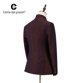 2020 Cenne Des Graoom Naujas Vyrų Kostiumas Naujausią Dizainą, Kostiumai, Sportiniai Marškinėliai Kelnės Pritaikytos Tinka Smokingas Už Vestuves Jaunieji