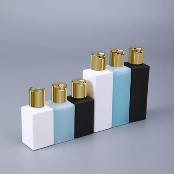 UMETASS 50ML Tuščias Kosmetikos buteliukai makiažas konteineriai su auksiniu Dangteliu Skysčių,Alyvos Aikštėje daugkartiniai butelių, 50PCS/daug