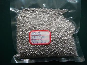 Nemokamas Pristatymas Indžio Indžio Karoliukai Retųjų Metalų Elementas 4N5 Grynumas ≥99.995% 5g Dalelių dydis 1-5mm