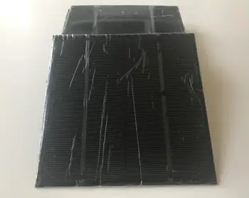 Mini monokristalinius saulės skydelis, 6 V 4.5 M 720MA Aukštos kokybės saulės elementų skydą, kad saulės elektros energijos tiekimo.duoti diodai nemokamai