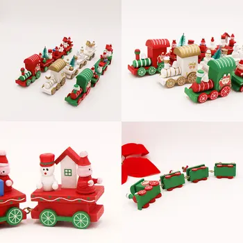 Navidad Santa Sniego Lokys Dekoro Medžio Traukinio Stalo Ornamentas Žaislai KALĖDOS Vaikams, Žaislų, Dovanų 2020 M., Kalėdiniai Papuošalai, Namų Dovana