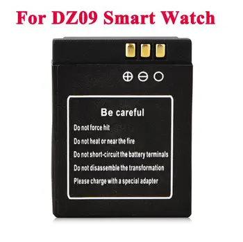 1pc), 3,7 V 380mAh daugkartinio Įkrovimo Baterija Skirta Smart Žiūrėti dz09 RYX-NX9 SmartWatch Bateriją Už DZ09 A1 Smart Watch Baterija