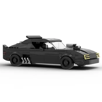 Buildmoc Max Black Interceptor Technicle Raumenų Automobilių Superautomobilį Modelio Blokai Variklio Žaislai Vaikas Dovana