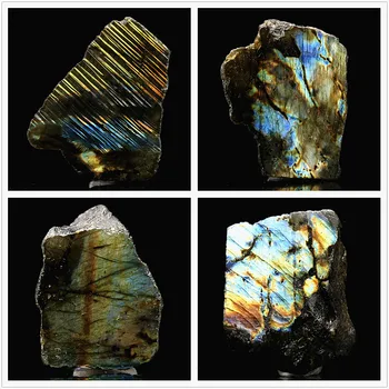 Natūralus kvarco kristalas vieno taško labradoras gydomųjų natūralių akmenų ir mineralų Kalėdų dovanos -1pc