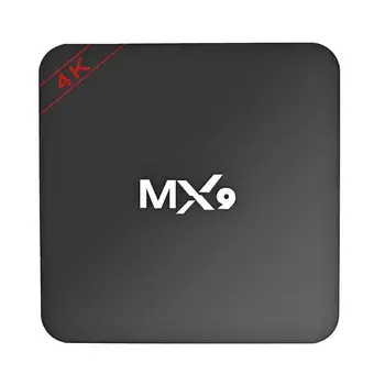 MX9 4K Quad Core, 1GB RAM, 8 GB ROM Android 4.4 TV BOX 2.0 HD HDMI suderinama I SD Lizdą, WiFi, Set Top Box Media Player