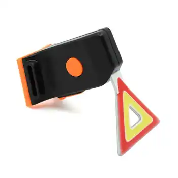 WasaFire Dviračių Uodegos Šviesos, 6 Režimai, Trikampio Formos, Raudonos ir Geltonos Lemputės COB LED Šviesos Dviračio Žibintas Galinis USB Įkrovimo lemputė