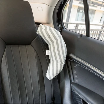 Automobilių Saugos Diržų Pečių Raštas Sėdynės Galvos Pagalvę Paramos Miego Pagalvėlės Už Tesla Model 3 X S Universalūs Priedai