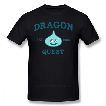 Dragon Quest Marškinėliai Dragon Quest Marškinėliai Trumpomis Rankovėmis Grafinis Tee Marškinėliai Įdomus Mens Negabaritinių Medvilnės Marškinėlius Classic