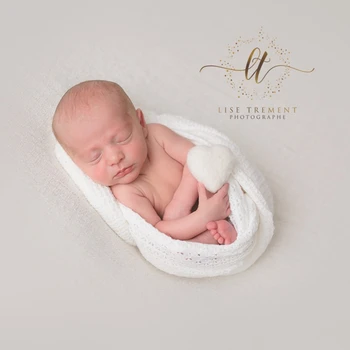 Naujagimio fotografijos rekvizitai,mezgimo audinys Tuščiaviduriai iš gražių modelis suvystyti antklodė kūdikiui foto rekvizitai(40*160 cm)