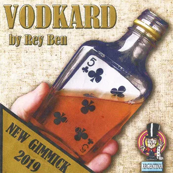 2019 Nauja siunta Vodkard pagal Rey Benas (Gudrybė ir Internete Instrukcija) Kortelę Į Butelį Magijos Triukų, Iliuzijų Įdomus Vaizdo Magija