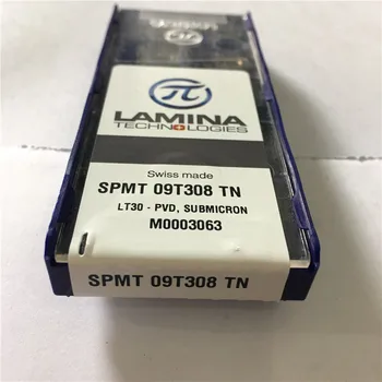 SPMT09T308TN 30 Originalus LAMINA karbido įterpti su geriausios kokybės 10vnt/lot nemokamas pristatymas