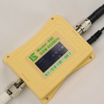 ZQTMAX gsm kartotuvas 2g mobilųjį telefoną signalo stiprintuvas, 900 MHz 62dB mobiliojo ryšio stiprintuvas, Mini LCD Ekranas