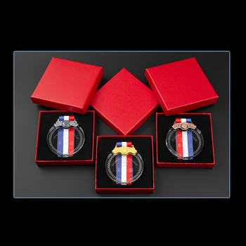 Custom Peronality Logotipo Graviravimas Kristalų Medalis Sportinių Šokių Stiklo Apdovanojimai, Suvenyrų Dovanos