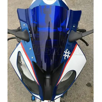 Motociklo Double Bubble priekinis Stiklas Priekinio stiklo Ekranas. m. 2016 m. 2017 m. 2018 m. BMW S1000RR S 1000 RR 1000RR Juoda Iridium Dūmų