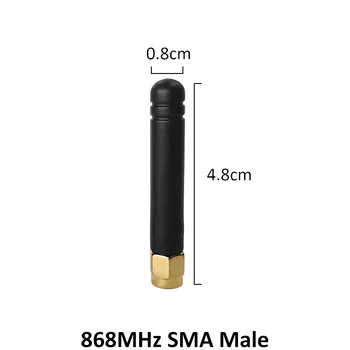 2vnt 868MHz 915MHz 3dbi Antena SMA Male Jungtis GSM 915 MHz iki 868 MHz antena lauko signalo kartotuvų antenne vandeniui Lorawan