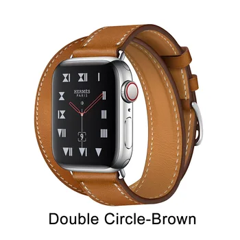 Odinis Dirželis, Apple Watch Band 5 4 3 2 1 Apyrankę iwatch 44/40mm 38/42mm Slim Dvigubas Vieną Ratą Spausdinti Pakeisti Dirželį