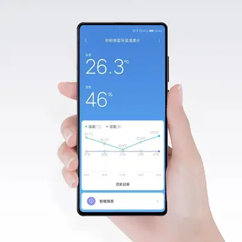 2020 Naujas MMC E-Ink Ekranas, Smart Bluetooth Termometras su Drėgmėmačiu BT2.0 Temperatūros Ir Drėgmės Jutiklis Dirbti Su Smart App