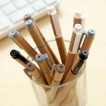Nemokamas pristatymas ekologinio draugiškas gelio rašalo rašiklis korėja kanceliarinės prekės mokyklinės prekės, unisex rašiklis, vandens pagrindu pen 0.5