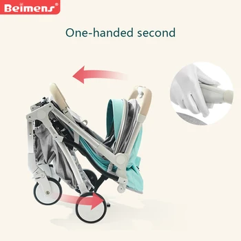 2020 dvyniai kūdikio vežimėlis lengvas sulankstomas skėtis vežimėlis kelionės dvigubai vežimėliais prekės gali būti ant plokštumos, automobilių