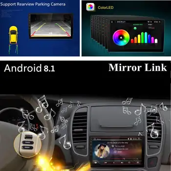 YUEHOO Android 9.0 Automobilio Stereo Radijo 4G+32G 2 DIN 4 Core MP5 Grotuvas GPS Navi 