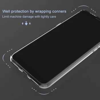 Imak Skaidrios TPU Case For Razer Telefonas 2 Minkšto Silikono Atveju Razer Phone2 Galinį Dangtelį 1.3 mm Storio Apsauga