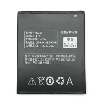 2500mAh BL219 BL 219 LI-ion Telefono Baterija Lenovo A880 S856 S810t A889 A890e A916 Pakeitimo Telefono Baterija Dalys