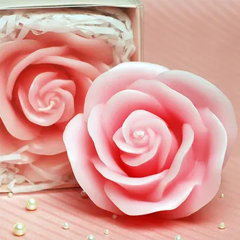 Silikono Formos Šokolado liejimo Formos Gėlių Vestuvių Žvakės Rankų darbo Muilas Pelėsiai, Pelėsiai Aromatas Akmens 3D Perlas Gėlių Phalaenopsis Lotus Rose