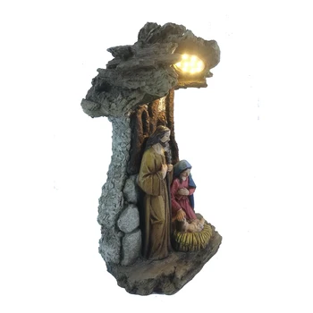 ZAYTON kristaus Gimimo Scena Namų Dekoro Kristus Jėzus, Marija, Juozapas Katalikų Statulėlės Kalėdų Ornamentu Šventosios Šeimos Statula Kalėdų Dovana