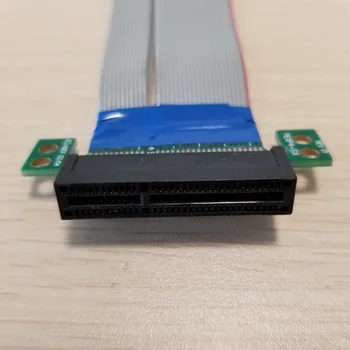 PCI-E ir PCI Expres x4 Flex Riser Card Extender ilgiklis 15cm už 1U 2U