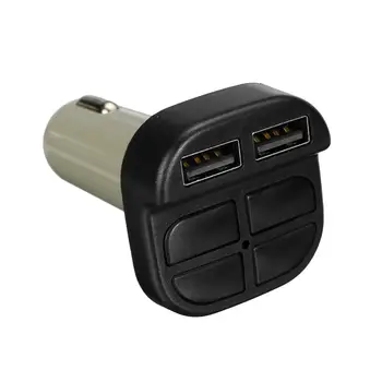 4 Mygtukas Dvigubas USB Automobilinis Įkroviklis 5V 2A Garažo vartų Nuotolinio Valdymo 300~900MHZ Multi Dažnio Fiksuotojo Kodekso ir Geležinkelių Kodas