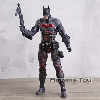 Bruce Wayne Arkham Riteris Specialios Raudonos Versija PVC Veiksmų Skaičius, Kolekcines, Modelis Žaislas 7