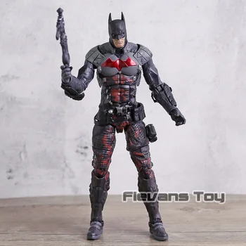 Bruce Wayne Arkham Riteris Specialios Raudonos Versija PVC Veiksmų Skaičius, Kolekcines, Modelis Žaislas 7