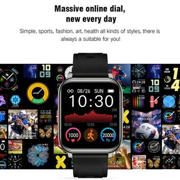 P25 Smart Watch Veiklos Fitneso Pedometer Sveikatos Širdies ritmo Miego Tracker IP67 atsparus Vandeniui Sporto Žiūrėti Vyrams, Moterims Smartwatch