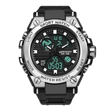 Vyrų Žiūrėti Vandeniui Elektroninių Kvarciniai Laikrodžiai Shock Laikrodis LED Karinės Skaitmeninis Laikrodis Berniukų Lauko Sporto laikrodis Vyrams