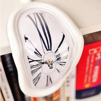 Kūrybos Retro Laikrodis Stalo Kampas Tipas Susukti romėnišką Laikrodis Deformacijos Laikrodis Apdailos Erdvės-laiko Atsargomis Namuose K2U3